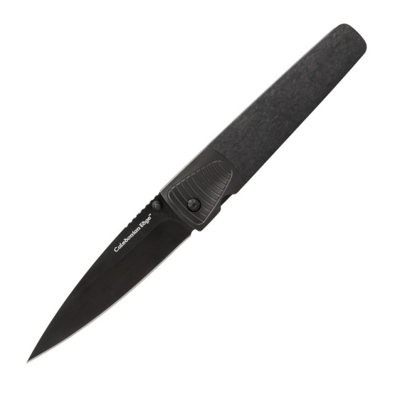 Cold Steel Caledonian 60 4.25" Folding Spear Point Plain Black Matte