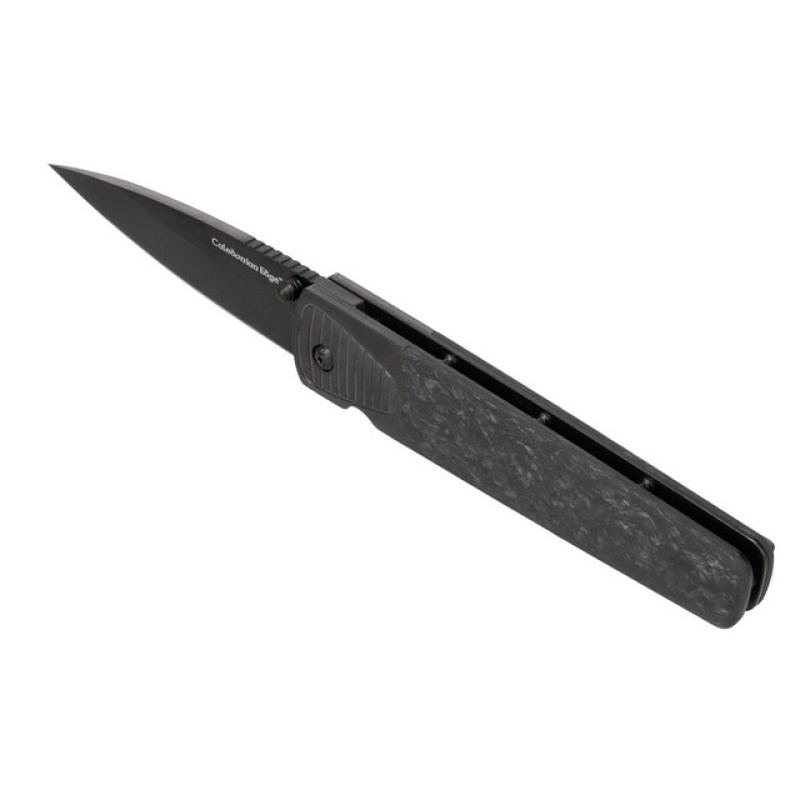 Cold Steel Caledonian 60 4.25" Folding Spear Point Plain Black Matte